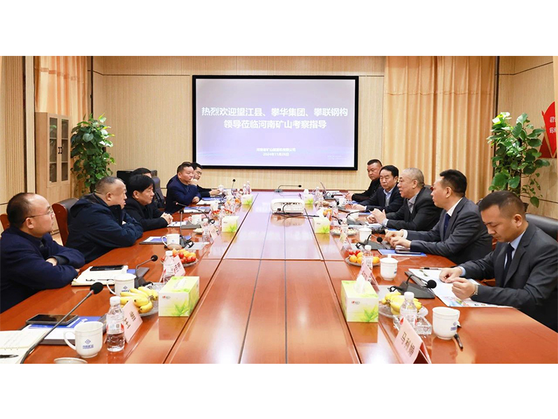 河南礦山｜望江縣、攀華集團領導蒞臨公司考察交流